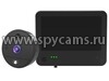 Видеоглазок с монитором для двери Tuya Wi-Fi HDcom DW8-Tuya с записью на SD карту и датчиком движения